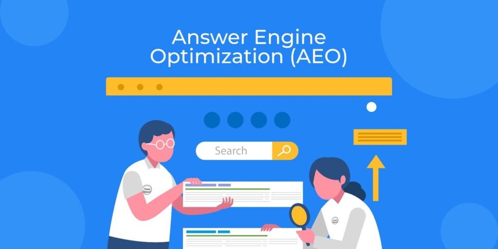 Answer Engine Optimization, AEO, Technical SEO, Generative AI, Schema Markup, Zero-Click Search, B2B Digital Marketing, Generative Engine Optimization