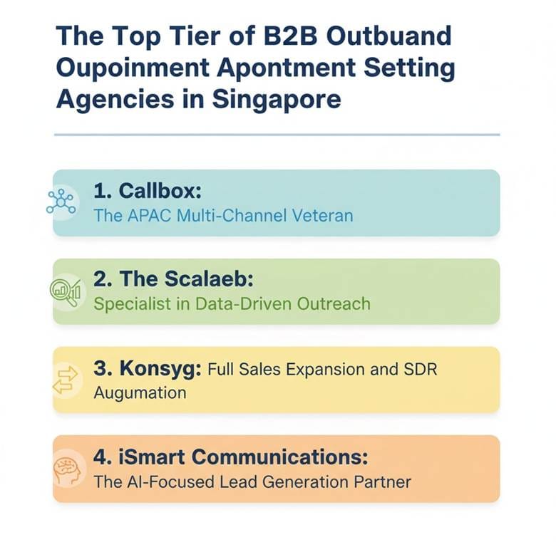 Top agencies for outbound appointment setting in Singapore