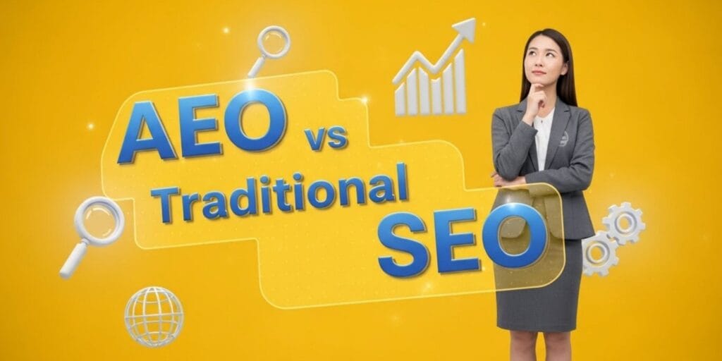 AEO vs. Traditional SEO: The Definitive B2B Strategy Guide for Today's Search Landscape