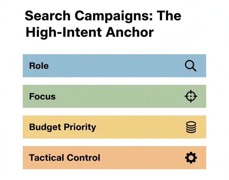 The Tactical Budget Playbook: Allocating Spend Across Search, Display, and Performance Max in the AI-Dominated Landscape