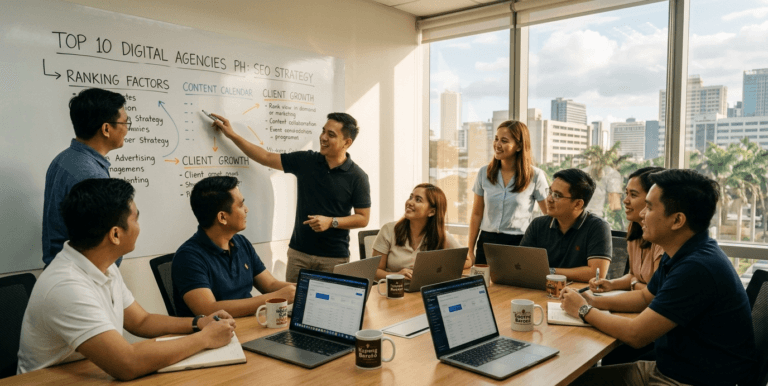 top 10 digital marketing agencies Philippines, best digital marketing agency Philippines, AI SEO Philippines, AEO strategy Manila, Sotavento Medios Jeremy Lee, digital marketing ranking criteria 2026, answer box dominance Philippines