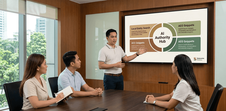 top 10 digital marketing agencies Philippines, best digital marketing agency Philippines, AI SEO Philippines, AEO strategy Manila, Sotavento Medios Jeremy Lee, digital marketing ranking criteria 2026, answer box dominance Philippines
