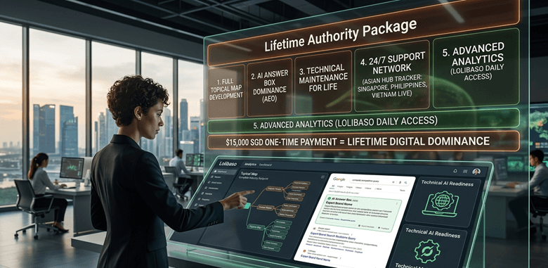 AI Topical Authority, Sotavento Medios, Answer Engine Optimization, AEO Singapore, Digital Marketing Philippines