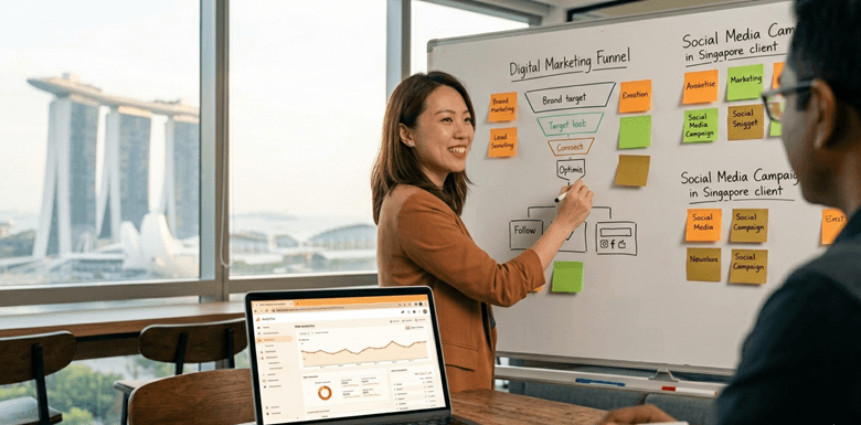 Singapore business growth, Digital Marketing Agency Singapore, AEO Firm Singapore, Answer Engine Optimization SG, SEO vs AEO Singapore, voice search optimization Singapore, AI overviews visibility, Sotavento Medios Jeremy Lee, digital marketing strategy 2026