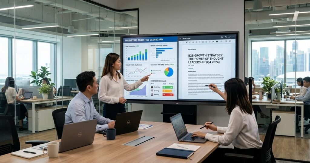 Interactive White Papers for B2B Lead Generation and Data Intelligence