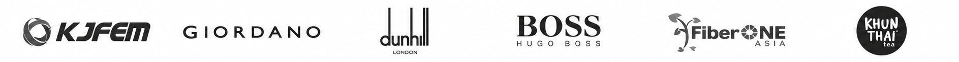 Monochrome Corporate Partner Logo Grid
